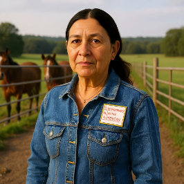 D.N.A. - Bestämd inhemsk amerikan (y) Knapp