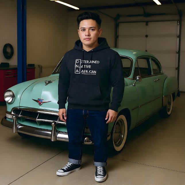 D.N.A. - Bestämd inhemsk amerikansk Hoodie (Skapare uppladdad)