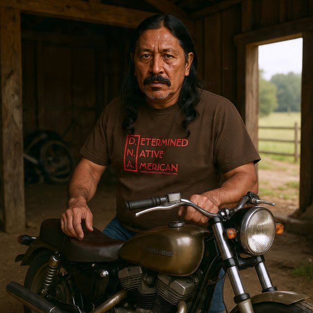 D.N.A. - Bestämd inhemsk amerikansk T Shirt (Skapare uppladdad)