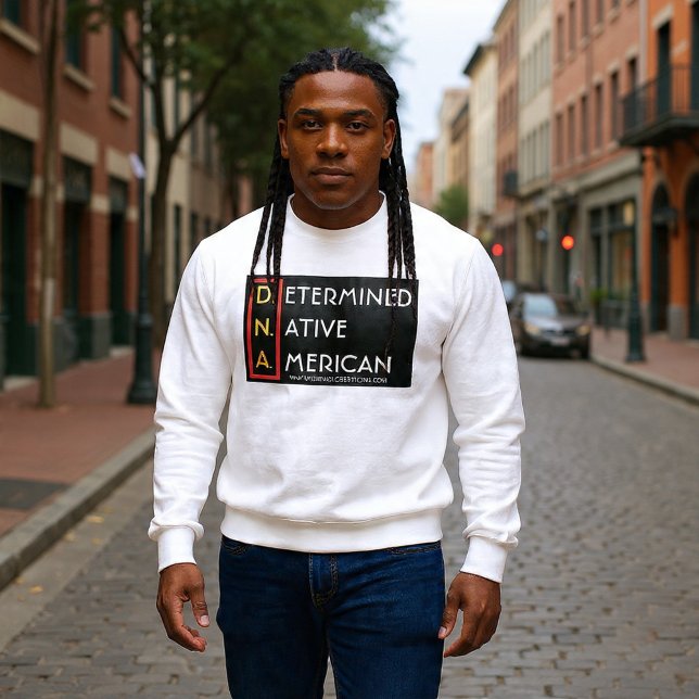 D.N.A. (RYBW) - Förenta staternas ursprungsbeteckn Lång Ärmad Tröja (Skapare uppladdad)