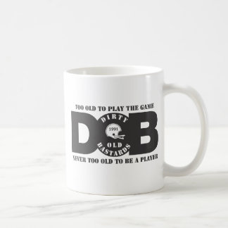 D.O.B LOGOTYPE KAFFEMUGG