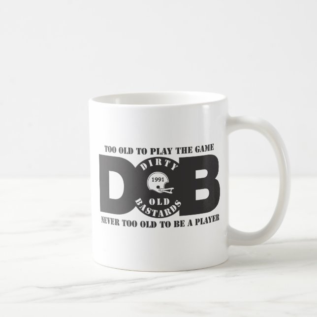 D.O.B LOGOTYPE KAFFEMUGG (Höger)