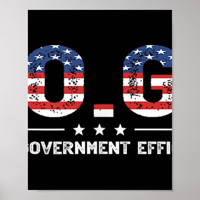 D.o.g.e. Department Of Government Efficiency Rolig Poster (Framsidan)