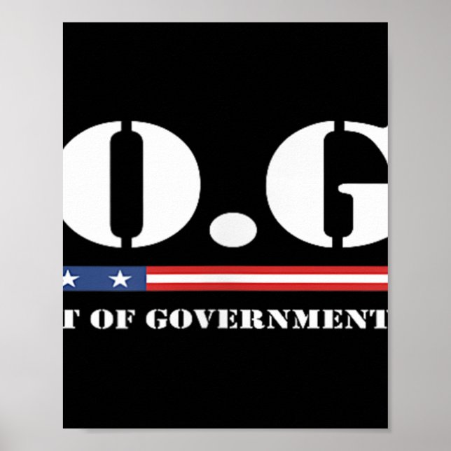 D.o.g.e. Department Of Government Efficiency Rolig Poster (Framsidan)