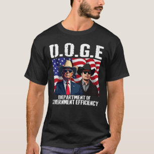 D.O.G.E. Department of Government Efficiency T Shirt