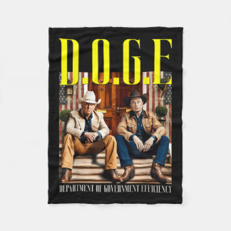 D.o.g.e. Department of Government Efficiency Tee Fleecefilt