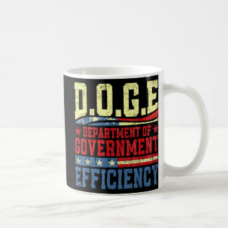 D.o.g.e Doge Department Of Government Efficiency U Kaffemugg