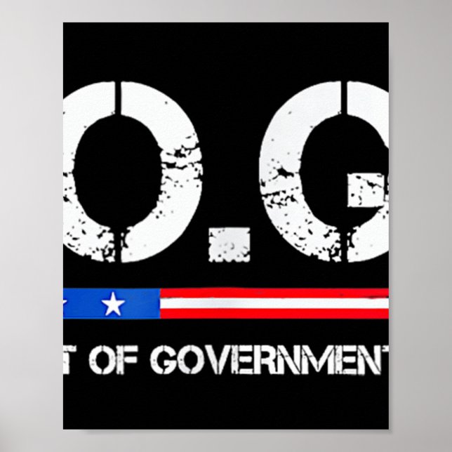 D.o.t.ex. Doge Department of Government Efficiency Poster (Framsidan)