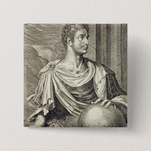 D. Octavius Augustus (ANNONS 63 BC - 14) kejsare Knapp