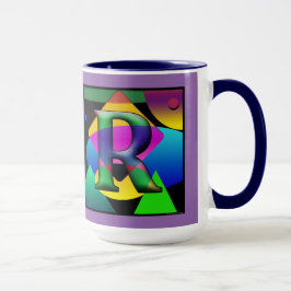 D & R Monogram Cofee mugg
