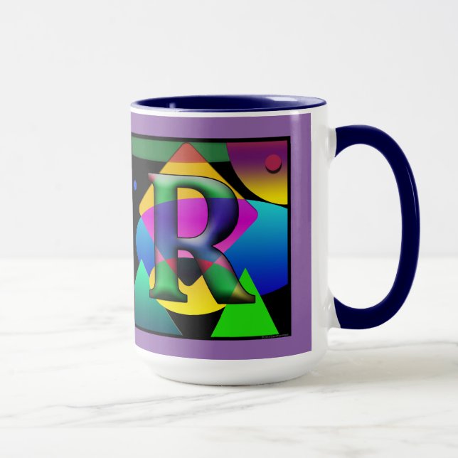 D & R Monogram Cofee mugg (Höger)