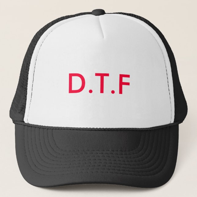 D.T.F TRUCKERKEPS (Framsida)