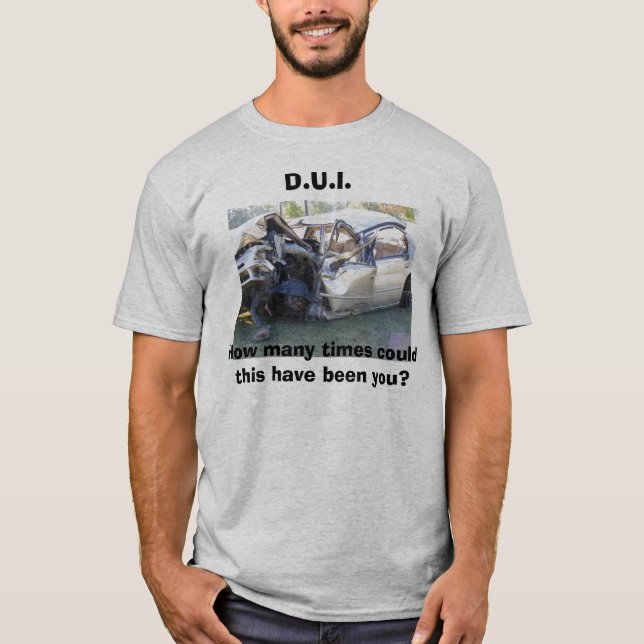 D.U.I. TEE SHIRT (Framsida)