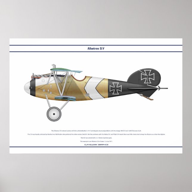 D.V Jasta 12 Poster (Framsidan)