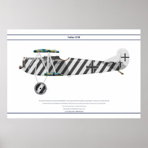 D.VII Jasta 6 Poster