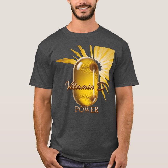 D-vitaminfamiljen T Shirt (Framsida)