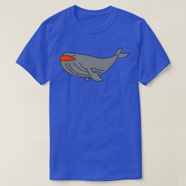 D Whale T Shirt (Design framsida)