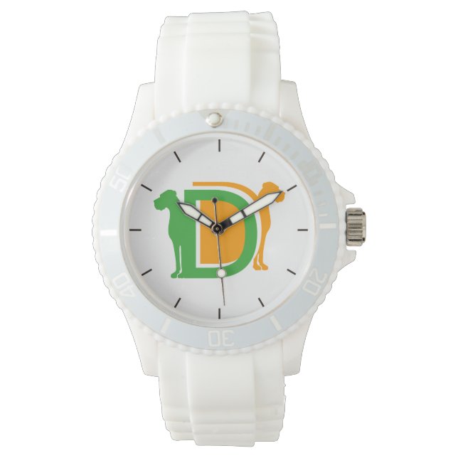 D wie Deutsche Dogge Armbandsur (Framsida)