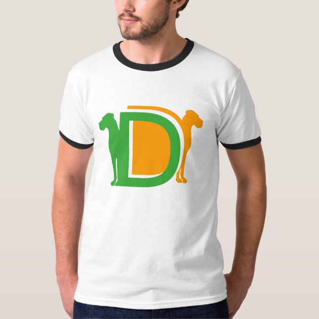 D wie Deutsche Dogge Tee (Framsida)