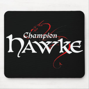 DA2 - Mästare HAWKE - mousepad (mörk) Musmatta