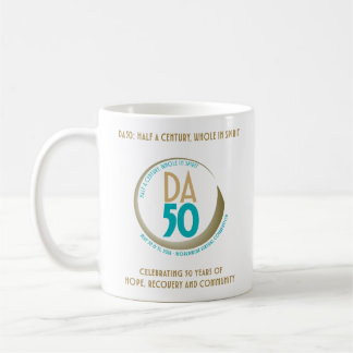 DA50 Worldwide Virtual Convention Mugg i Guld/Teal