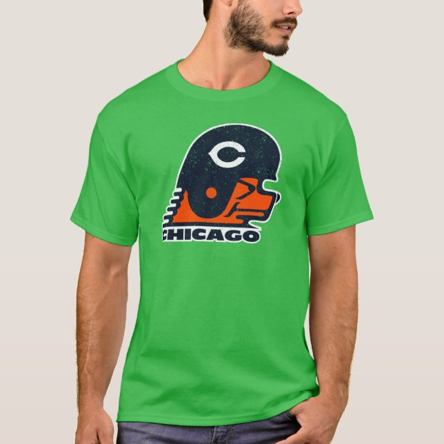 DA BEARS TILLBAKABLIKS SZN (Vit kontur) T Shirt (Framsida)
