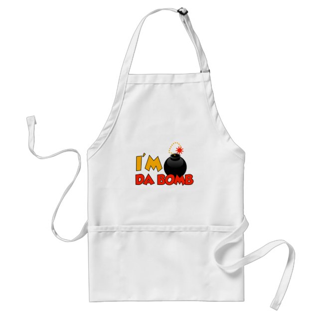 Da Bomb apron Förkläde (Framsidan)