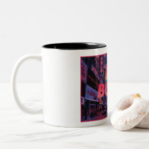 DA BOMB Vaporwave Mugg - Retro Neon Aesthetic Kopp