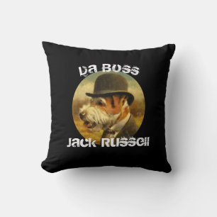 Da Chef Jack Russell Throw Cushion Kudde
