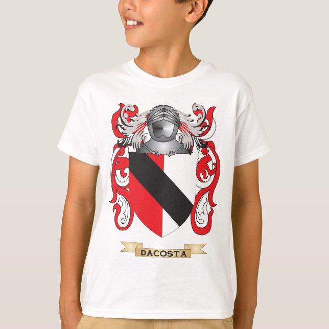 Da-Costavapensköld T-shirt (Framsida)