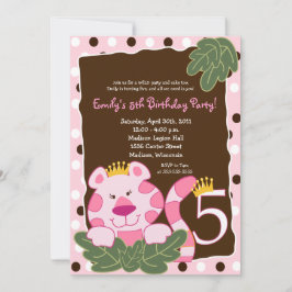 DÅ DEN 5:e JUNGELBJUDAN Inbjudningar