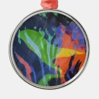 "Da-fågel" prydnad - rolig konst vid PiCassieO Julgransprydnad Metall