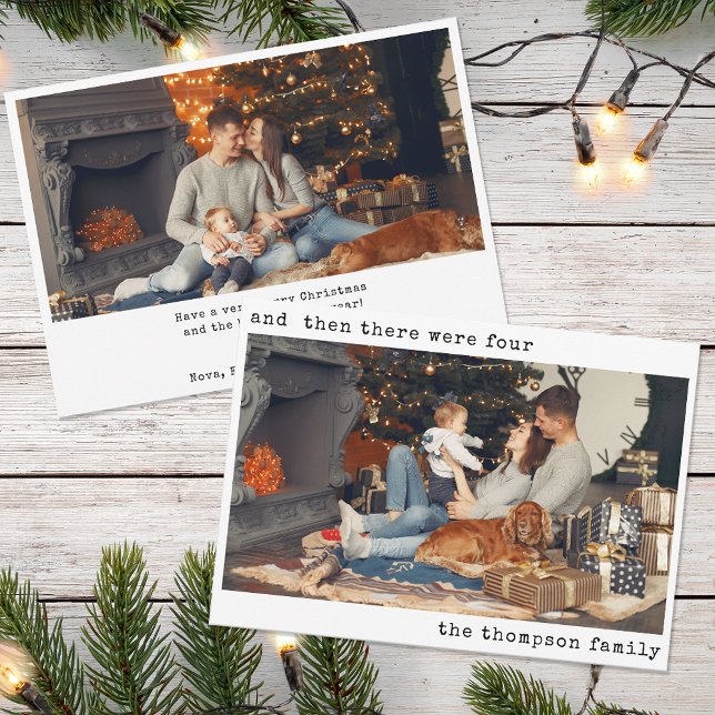 Då fanns det tre familjer julkort (Skapare uppladdad)