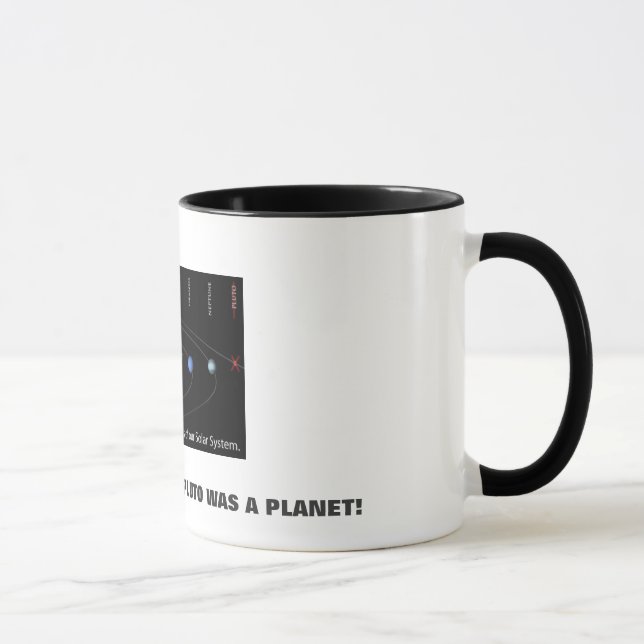 DÅ JAG VAR, VAR DIN ÅLDER PLUTO ETT PLANET! MUGG (Höger)