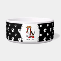 Då kör vi! Beagle Hund (Tri färg 3) Cute