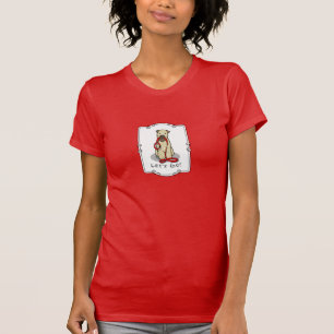 Då kör vi! Walk Wheaten Terrier-Hund (vävs 1b2) T Shirt