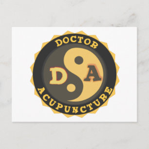 DA LOGOTYP YIN YANG LOTUS FLOWER DOKTOR ACUPUNCTUR VYKORT
