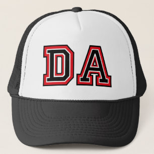 ’DA’ Monogram Keps