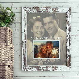 Då & Nu Jubileum Milstolpe | Koppelns Foto Poster