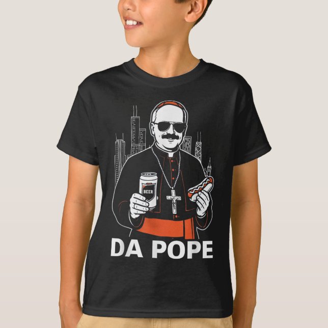 Da Pope America Pope Leo Xiv T Shirt (Framsida)