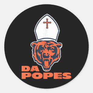 Da Pope Chicago Pope Leo Runt Klistermärke