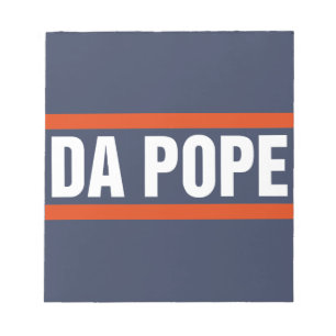 Da Pope from America Chicago Pope Leo XIV Provost Anteckningsblock