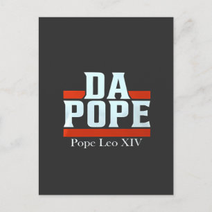 Da Pope from America Chicago Pope Leo XIV Provost Helg Vykort