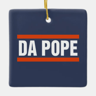 Da Pope from America Chicago Pope Leo XIV Provost Julgransprydnad Keramik