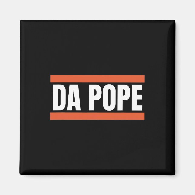 Da Pope from America Chicago Pope Leo Xiv Provost Magnet (Framsidan)