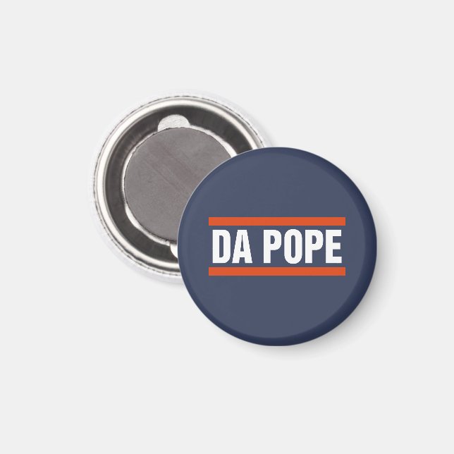 Da Pope from America Chicago Pope Leo XIV Provost Magnet (Front/Back)