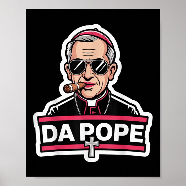 Da Pope Leo Xiv Christian Pope Robert Prevost Funn Poster (Framsidan)
