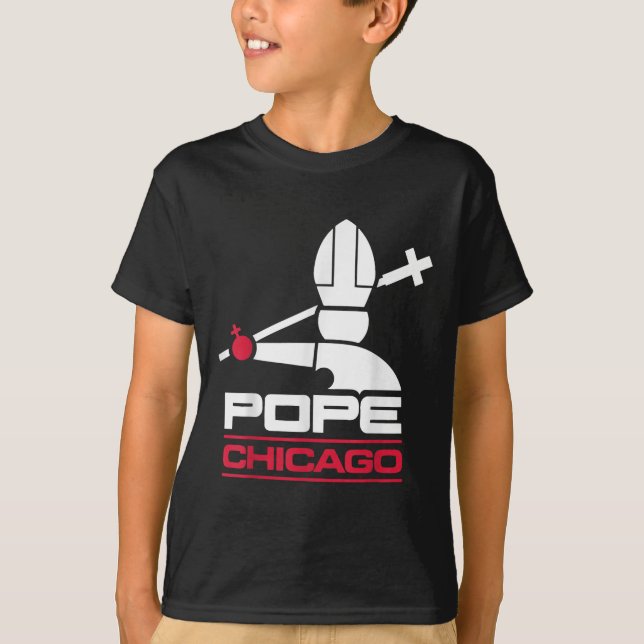 Da Pope Leo Xiv Shirt Chicago Baseball T (Framsida)