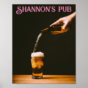 DÅ! Pub-Shed Poster - Lägg till Namn