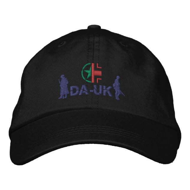 DA-UK Cap "Flash" Embroized Broderad Keps (Framsida)